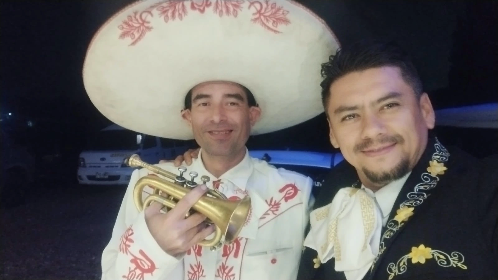 Trompetista del mariachi con su sombrero